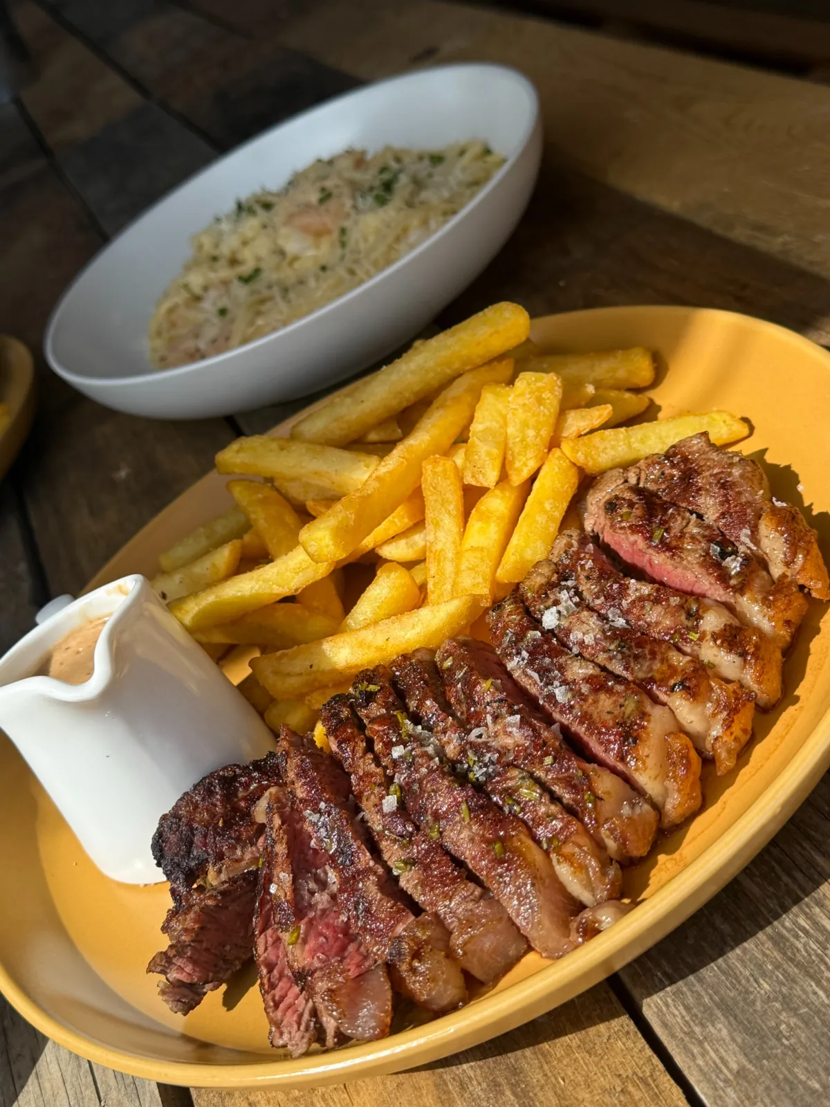 Steak and fries